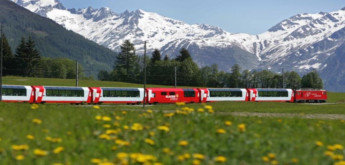 8-daagse treinreis door Zwitserland